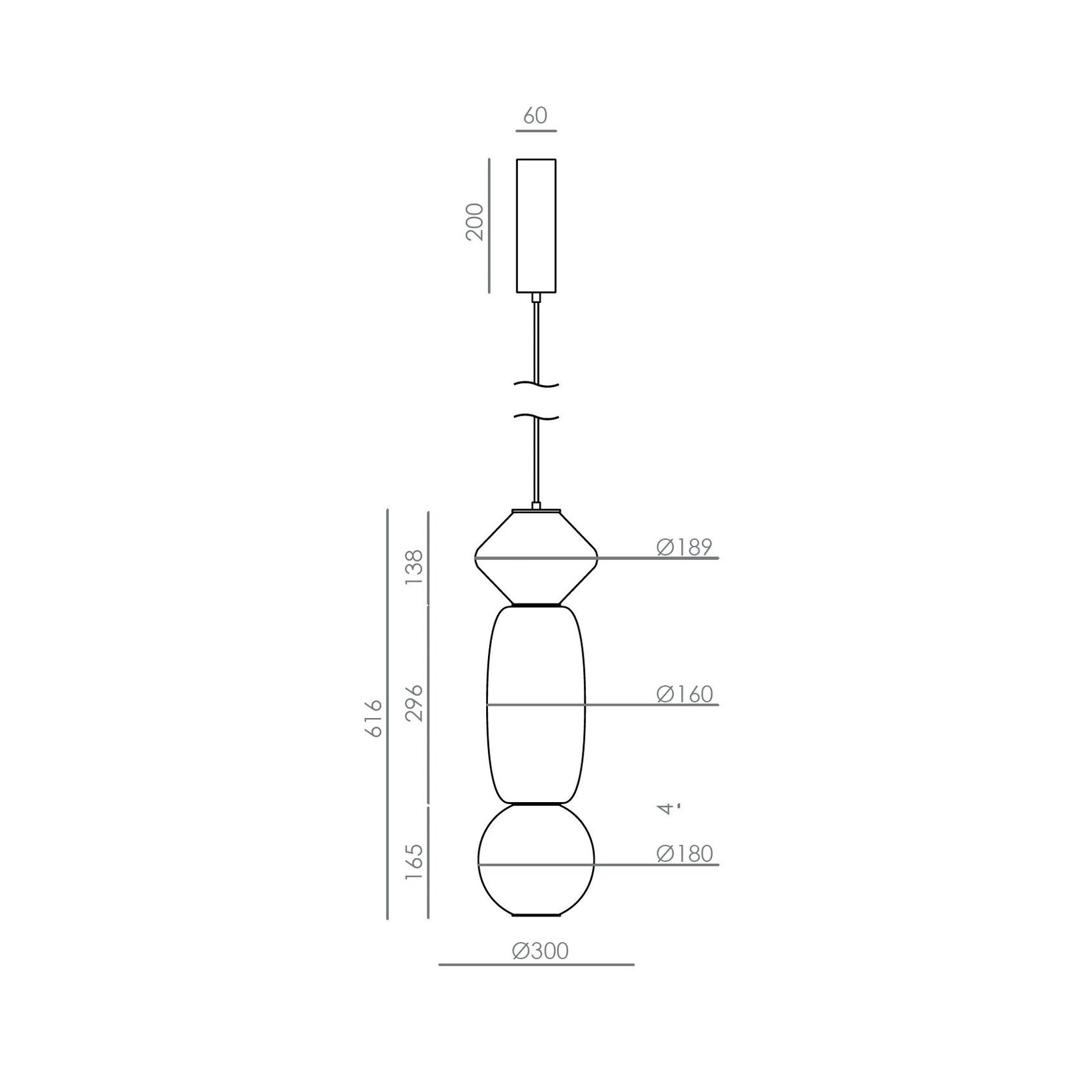 Papi Pendant Light gallery detail image