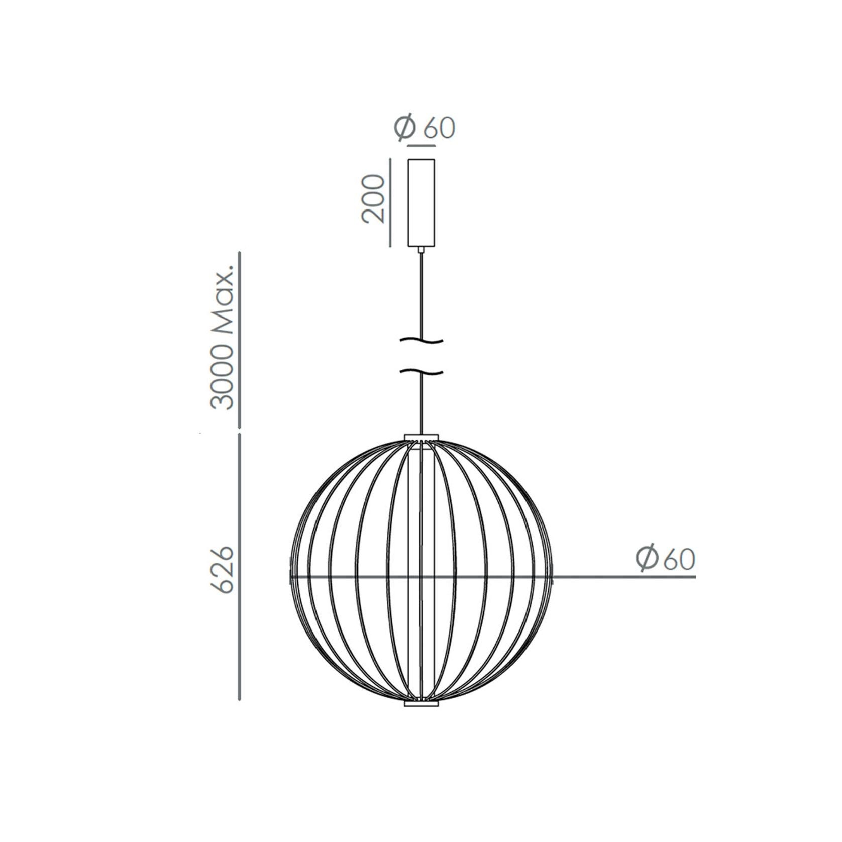 Pepo Brass Pendant Light gallery detail image