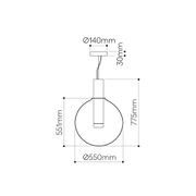 Phenomena Large Pendant Light gallery detail image