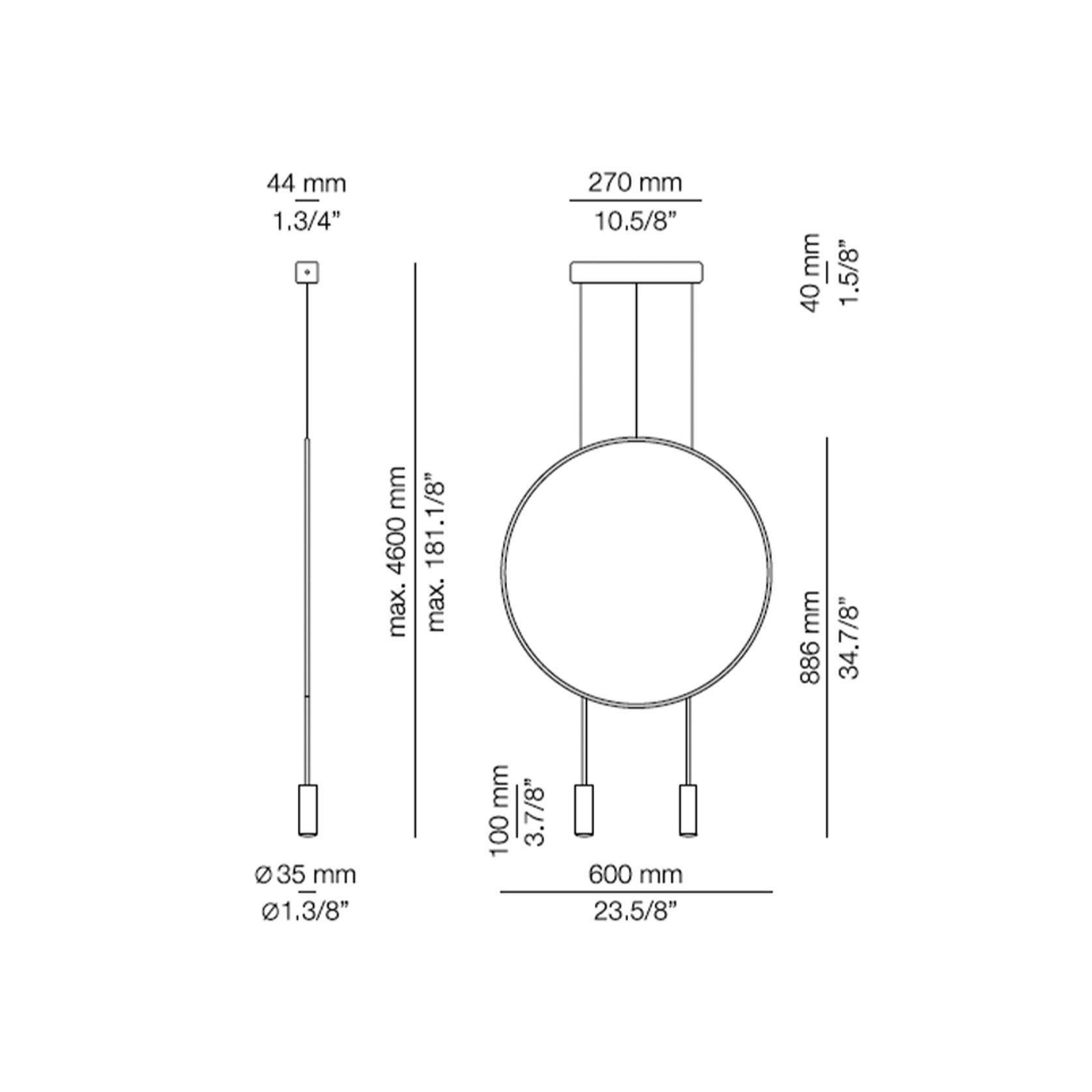 Revolta Pendant Light gallery detail image