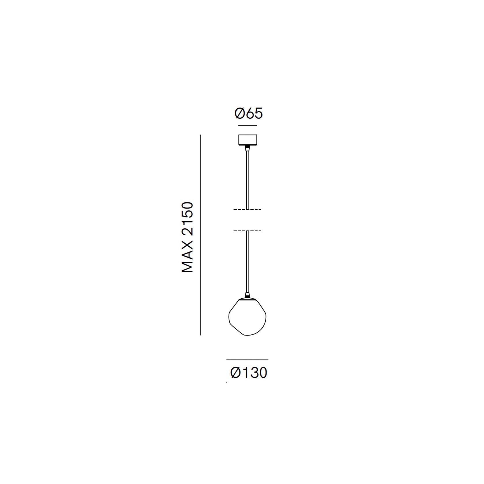 Stone Pendant Light gallery detail image