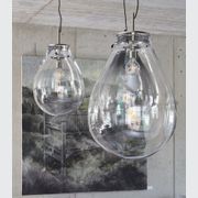 Tim Silver Pendant Light gallery detail image