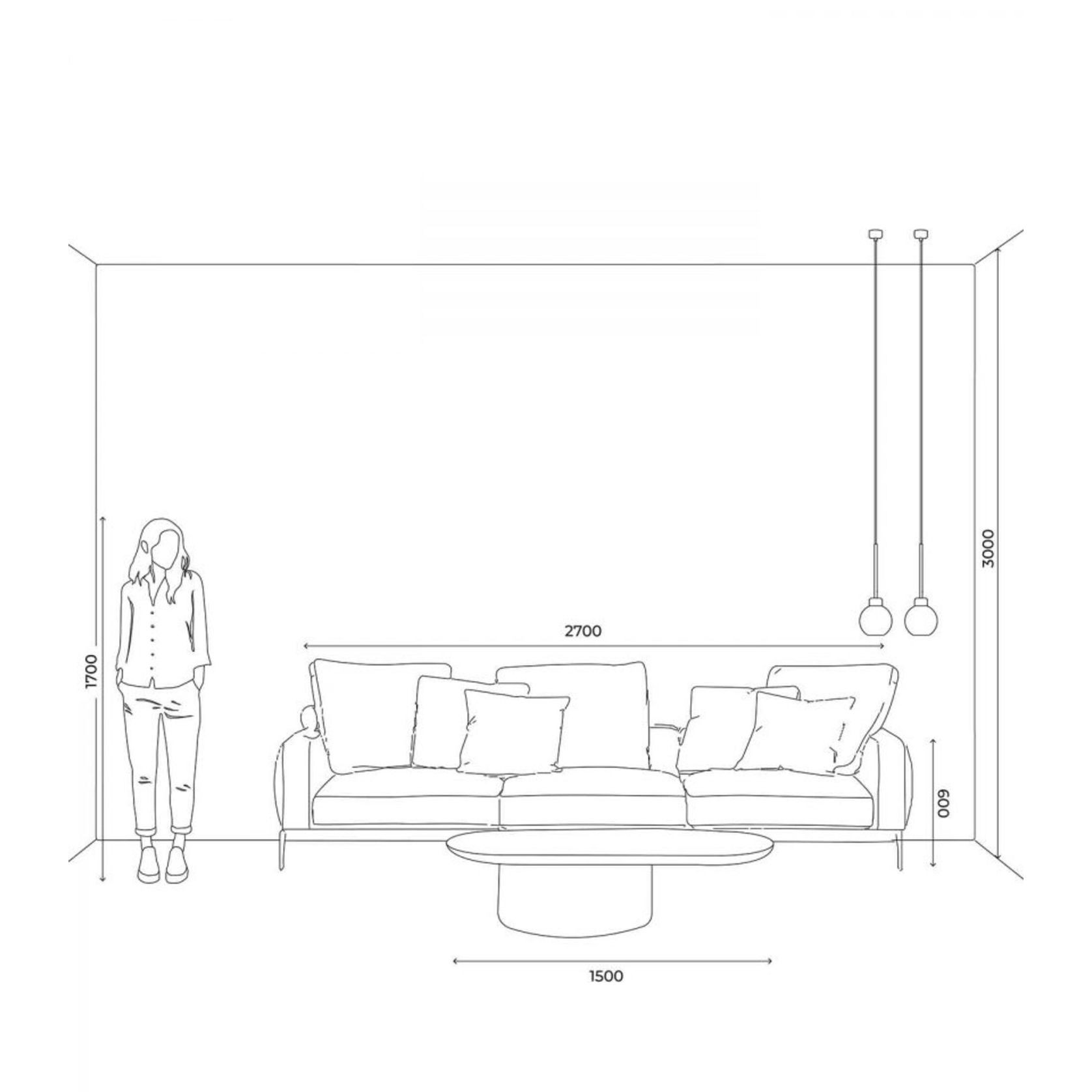 Parlour Lite Sphere Pendant Light gallery detail image