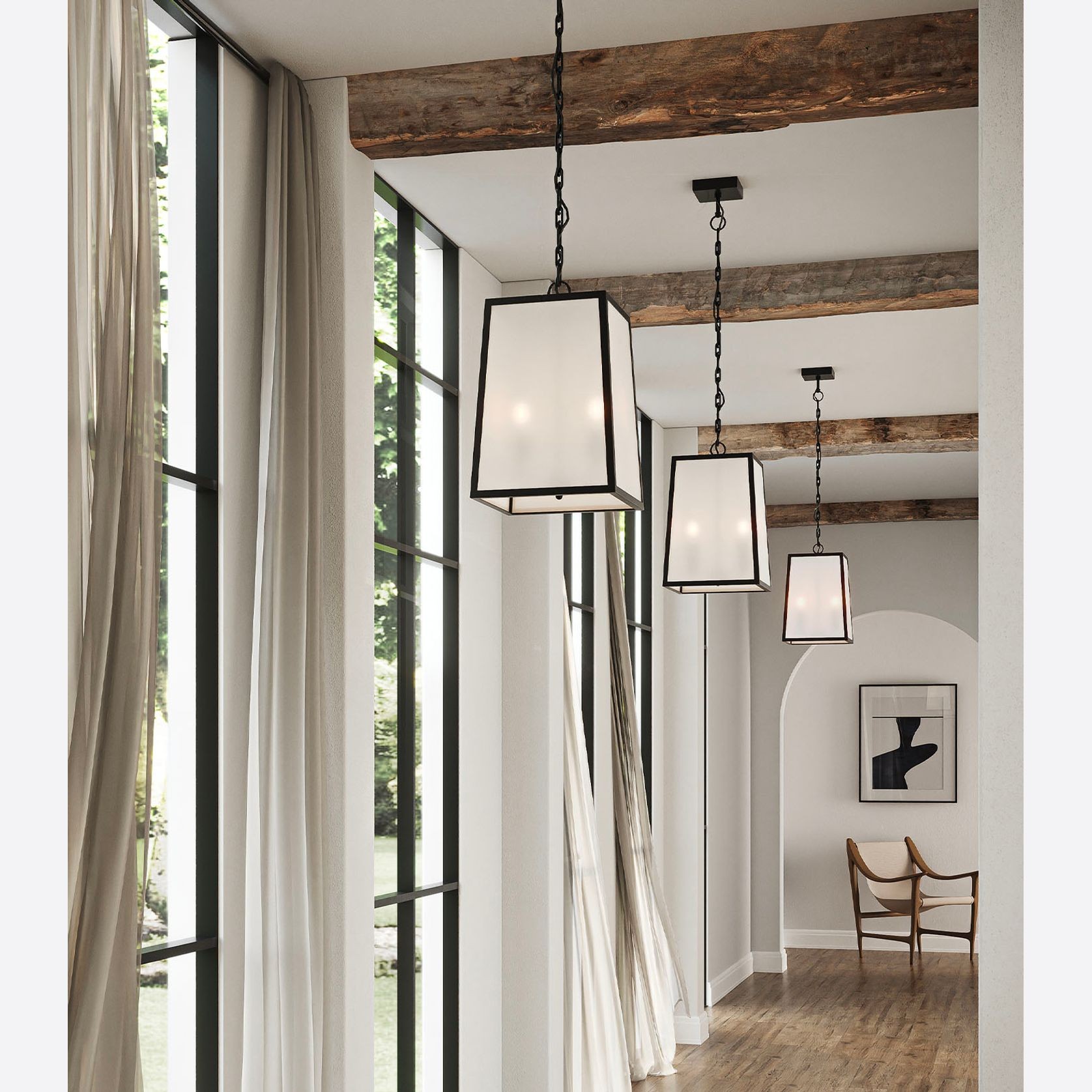 Dover Lantern Pendant Light gallery detail image