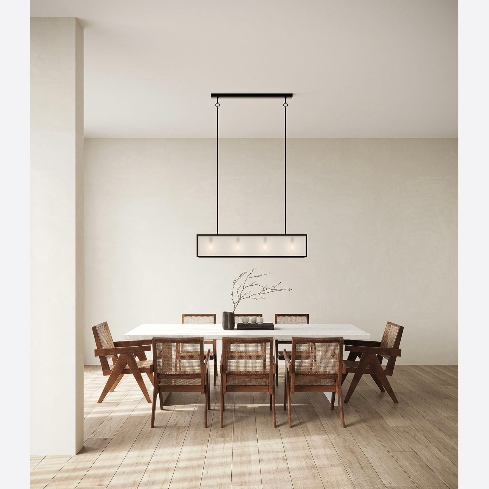 Dover Linear Pendant Light gallery detail image