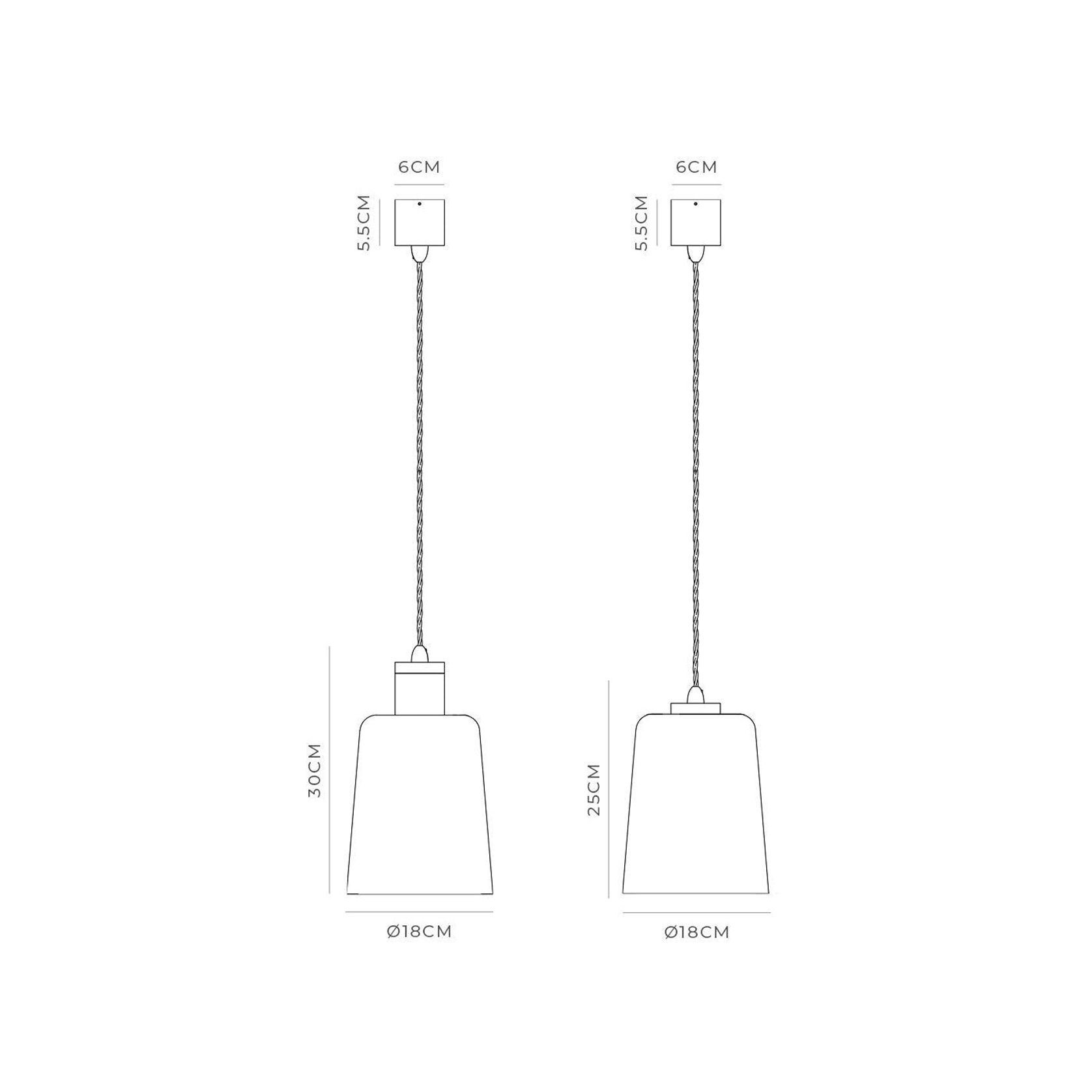 Parlour Glass Pendant Light gallery detail image