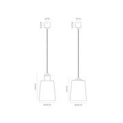 Parlour Glass Pendant Light gallery detail image