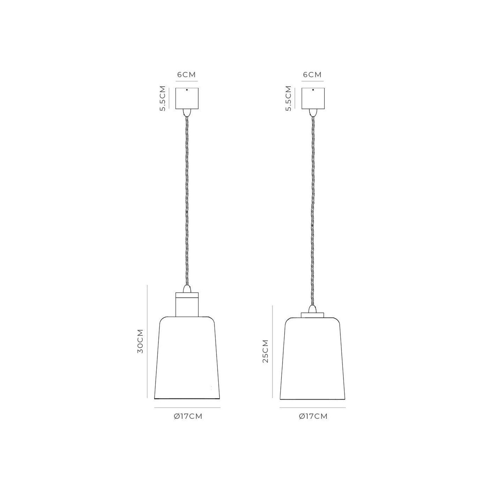 Parlour Glass Pendant Light gallery detail image