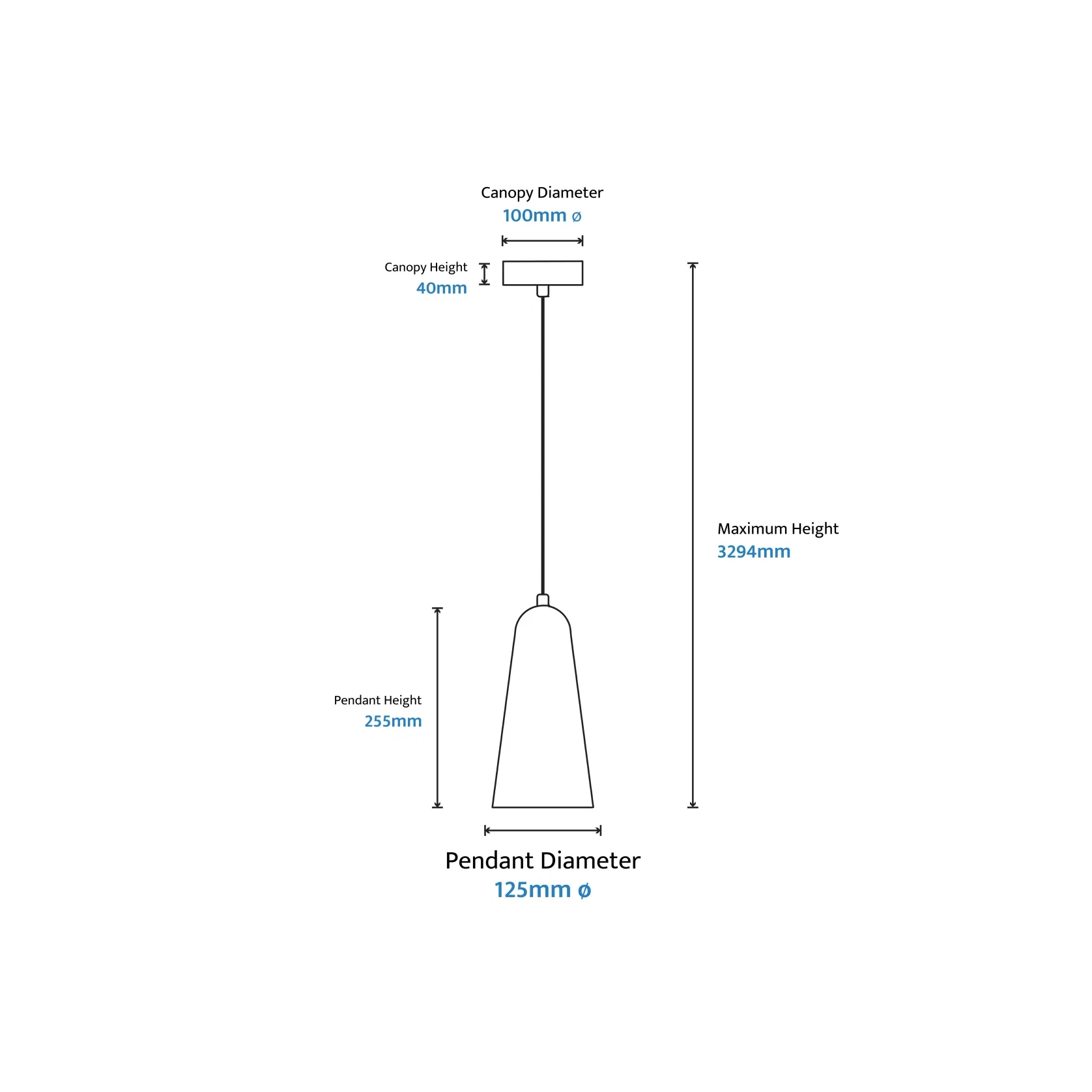 Skua Artisan Hand-blown Glass LED Light gallery detail image