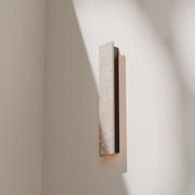 Orville Natural Travertine Light gallery detail image