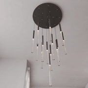 Rhea 14 Light Pencil Drop Pendant Light gallery detail image