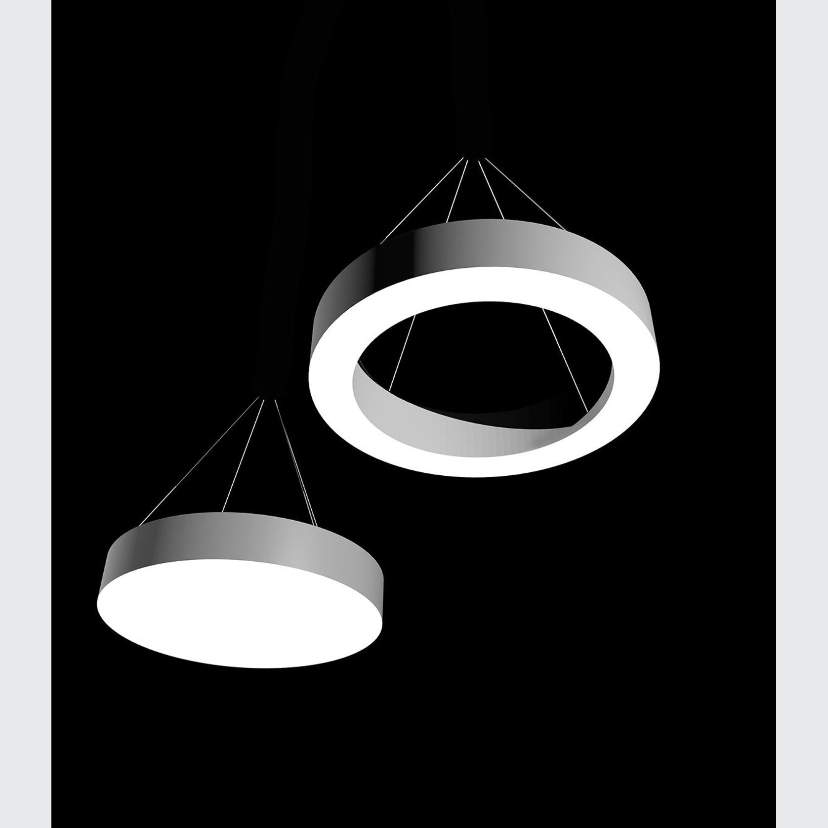 LED Garland Pendant Lights (Custom Made) gallery detail image