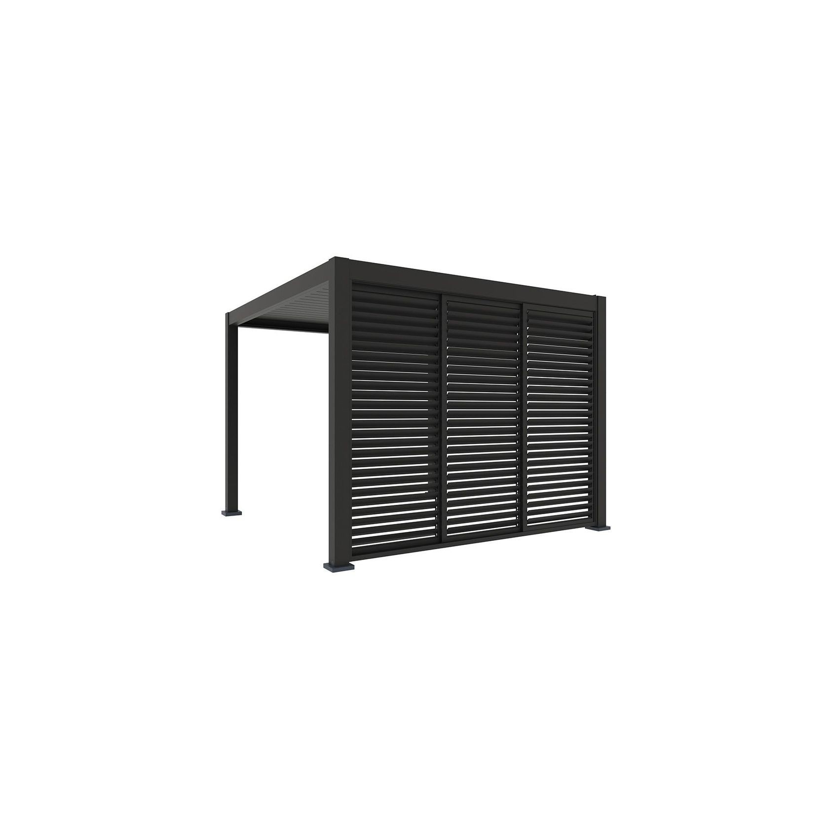 Baltic Wall Mounted Pergola Shutter Sliding Door gallery detail image