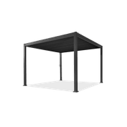 Louvred Pergola Louvre Roof Dark Grey | DTP-LR0304-GY gallery detail image