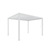 Louvred Pergola Louvre Roof White | DTP-LR0304-WH gallery detail image