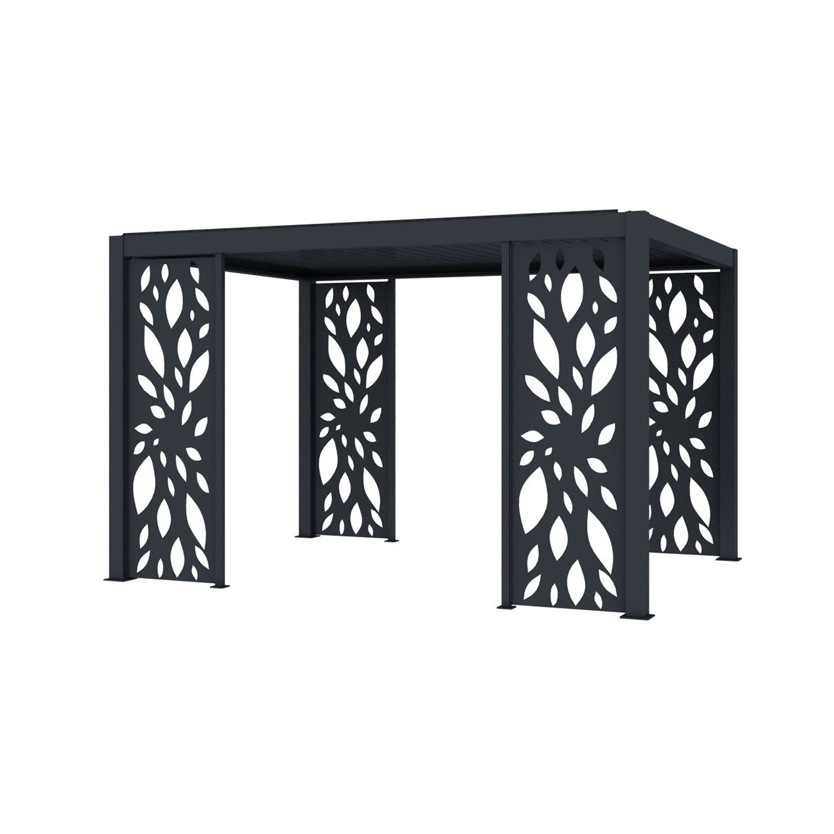 Tasman Freestanding Pergola Patterned Privacy Panel gallery detail image