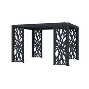 Tasman Wall Mounted Pergola Patterned Privacy Panel gallery detail image