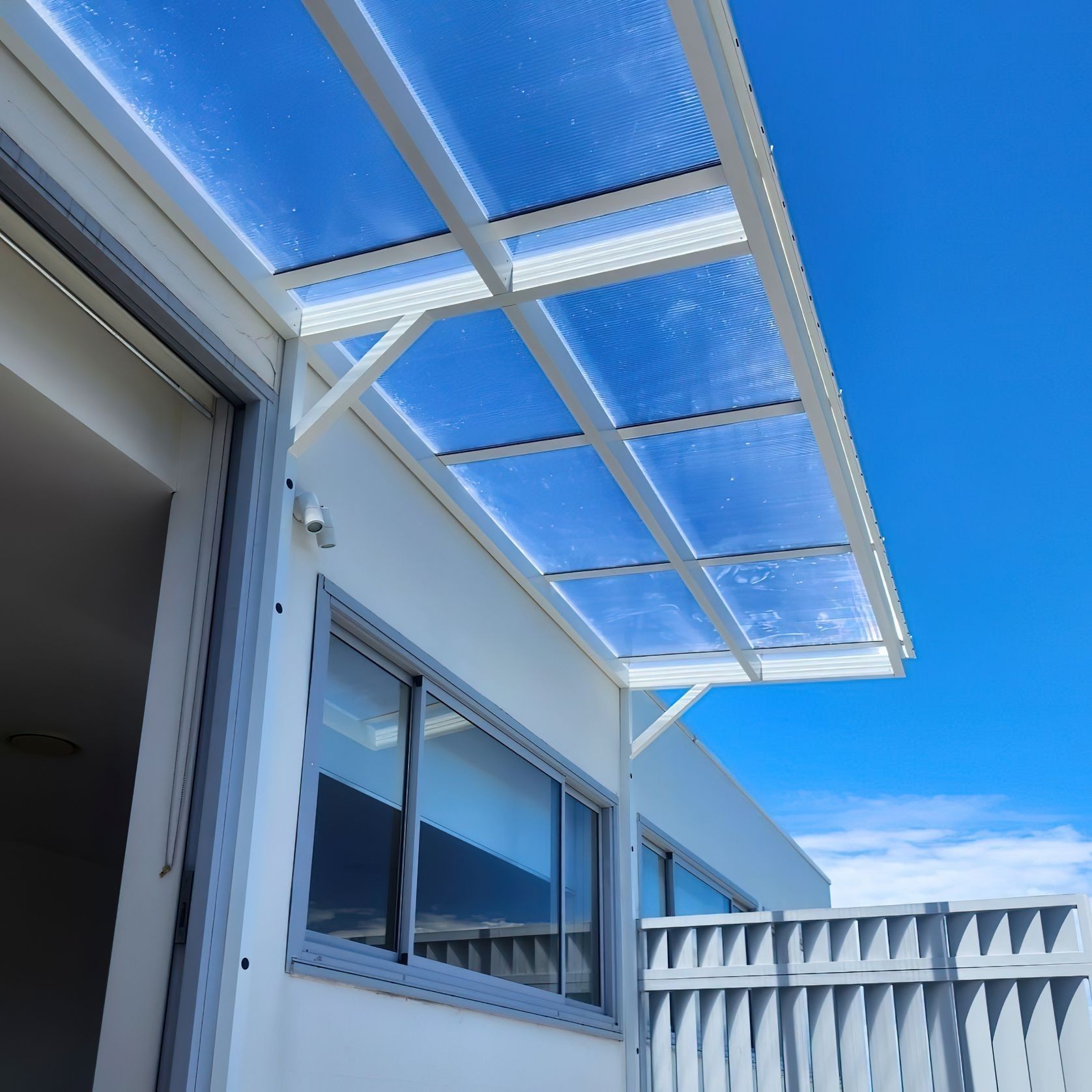 Polycarbonate Pergola Roof System gallery detail image