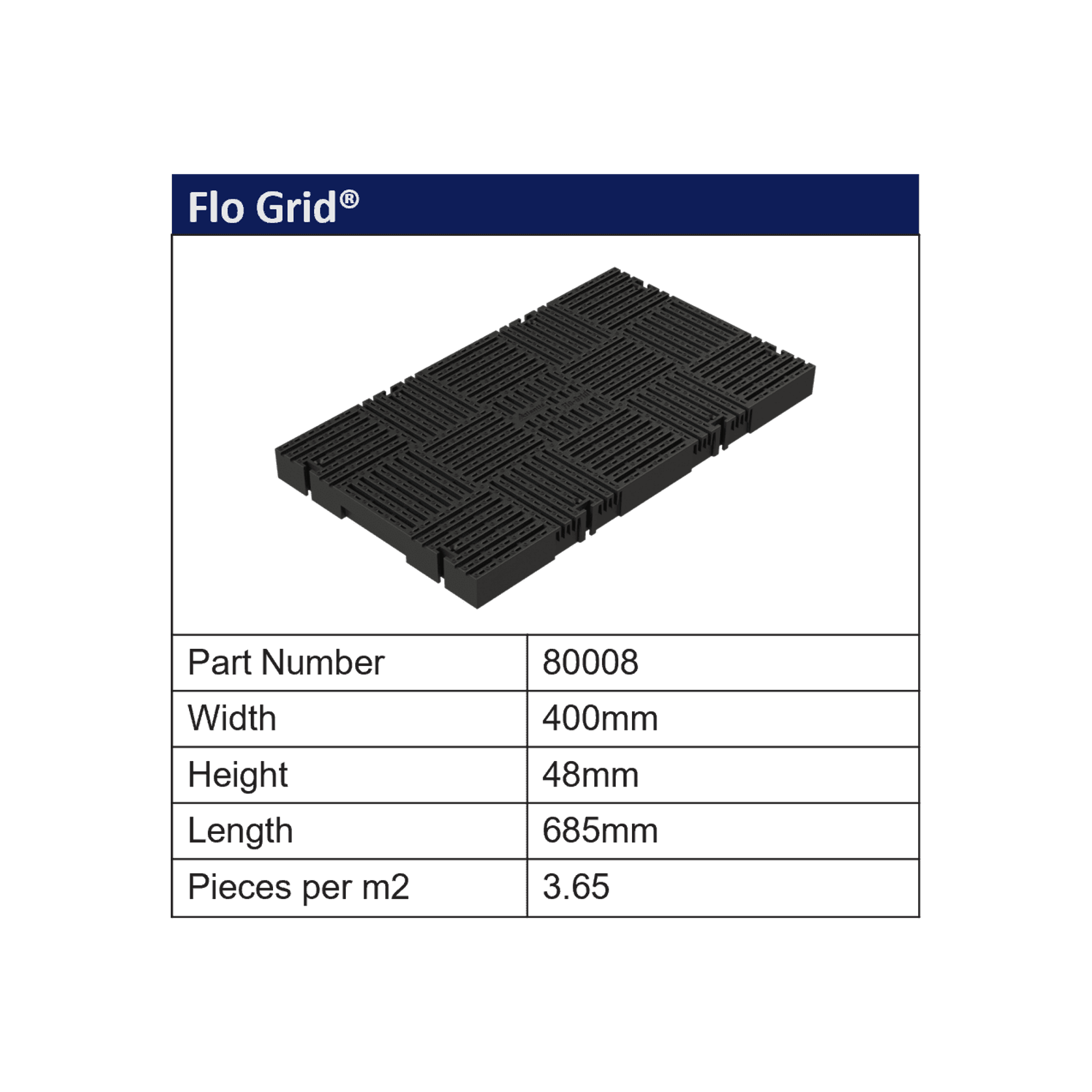 Permeable Grid Structure - Flo-Grid® gallery detail image