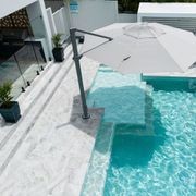 CMP Porcelain Platinum Travertine Tile gallery detail image