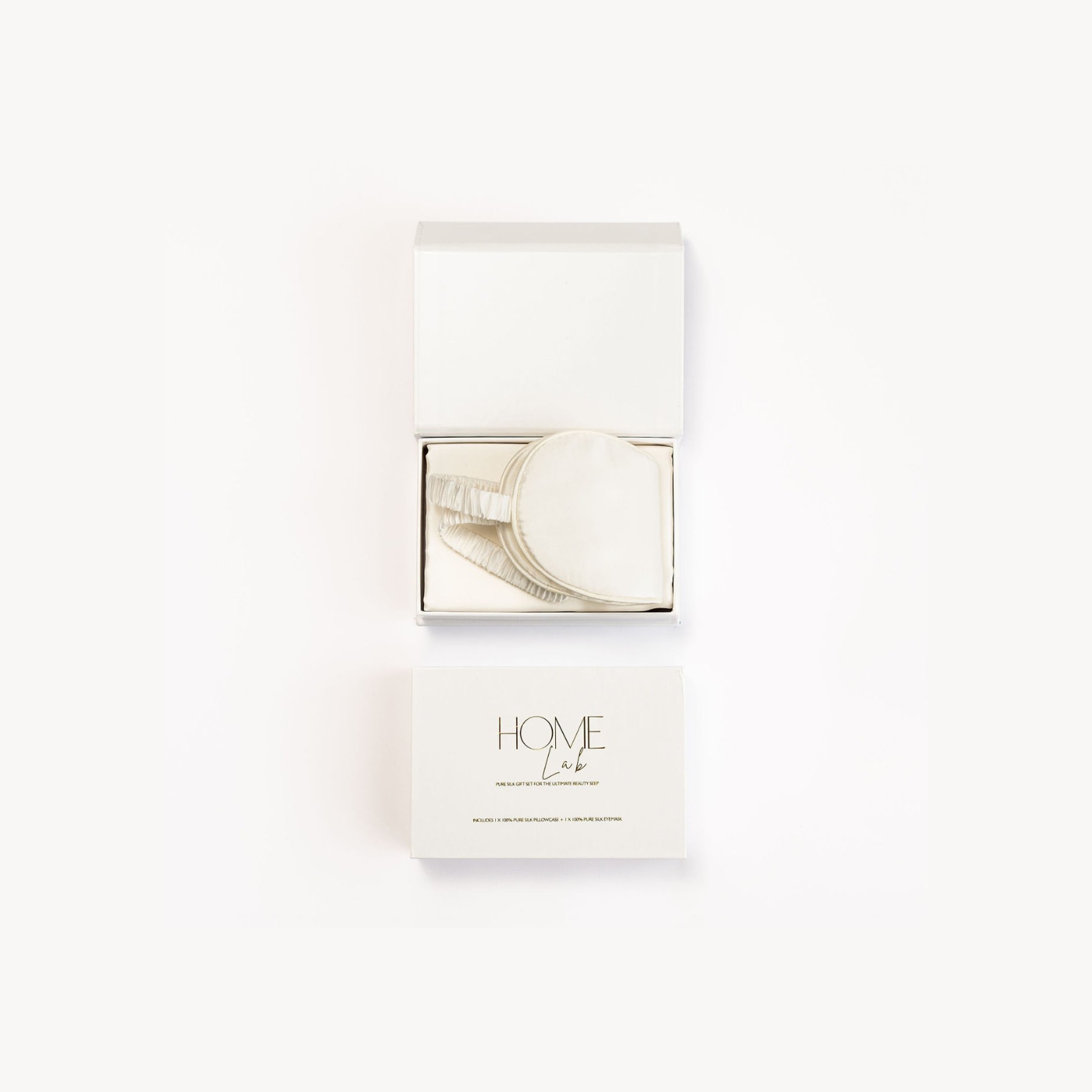 100% Pure Silk Gift Set- Milk gallery detail image