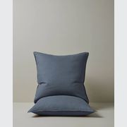 Ravello Pillowcase Pair - Denim | Standard,  King or Euro Size gallery detail image