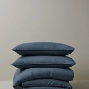 Ravello Pillowcase Pair - Denim | Standard,  King or Euro Size gallery detail image