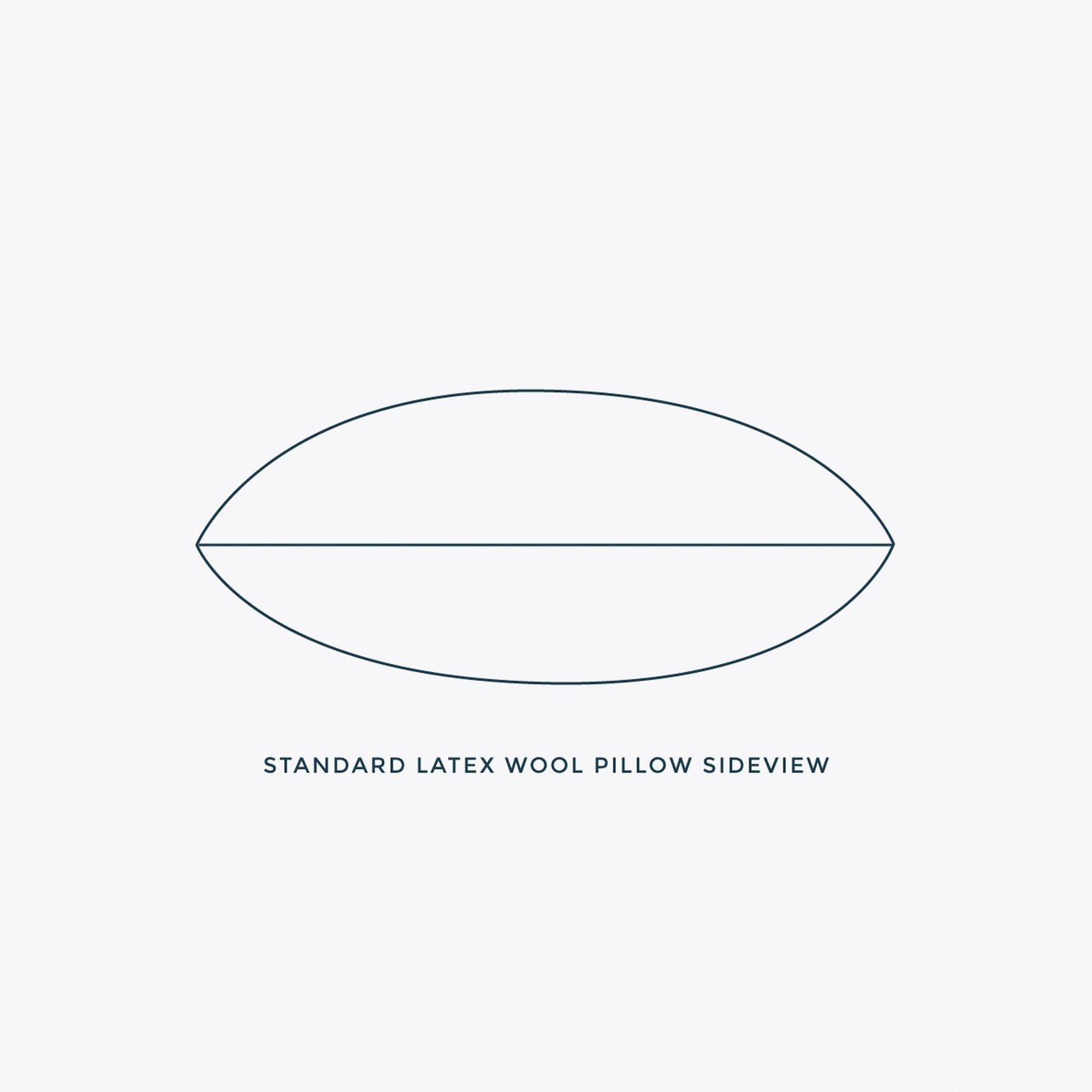 Standard Latex & Wool | Pillow gallery detail image