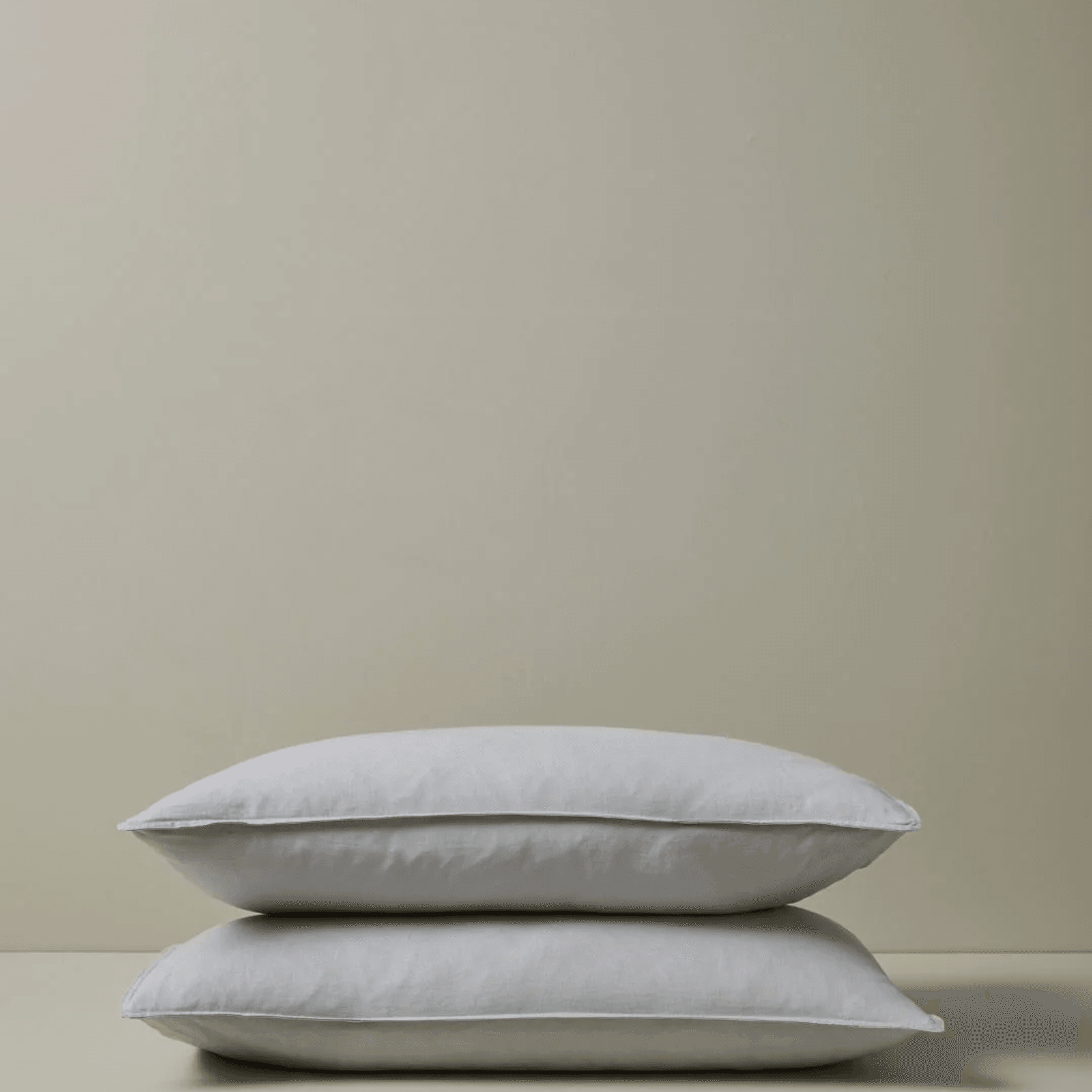Ravello Pillowcase Pair - Silver | Standard,  King or Euro Size gallery detail image