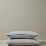 Ravello Pillowcase Pair - Silver | Standard,  King or Euro Size gallery detail image