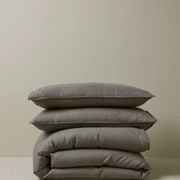 Ravello Pillowcase Pair - Charcoal | Standard, King or Euro Size gallery detail image