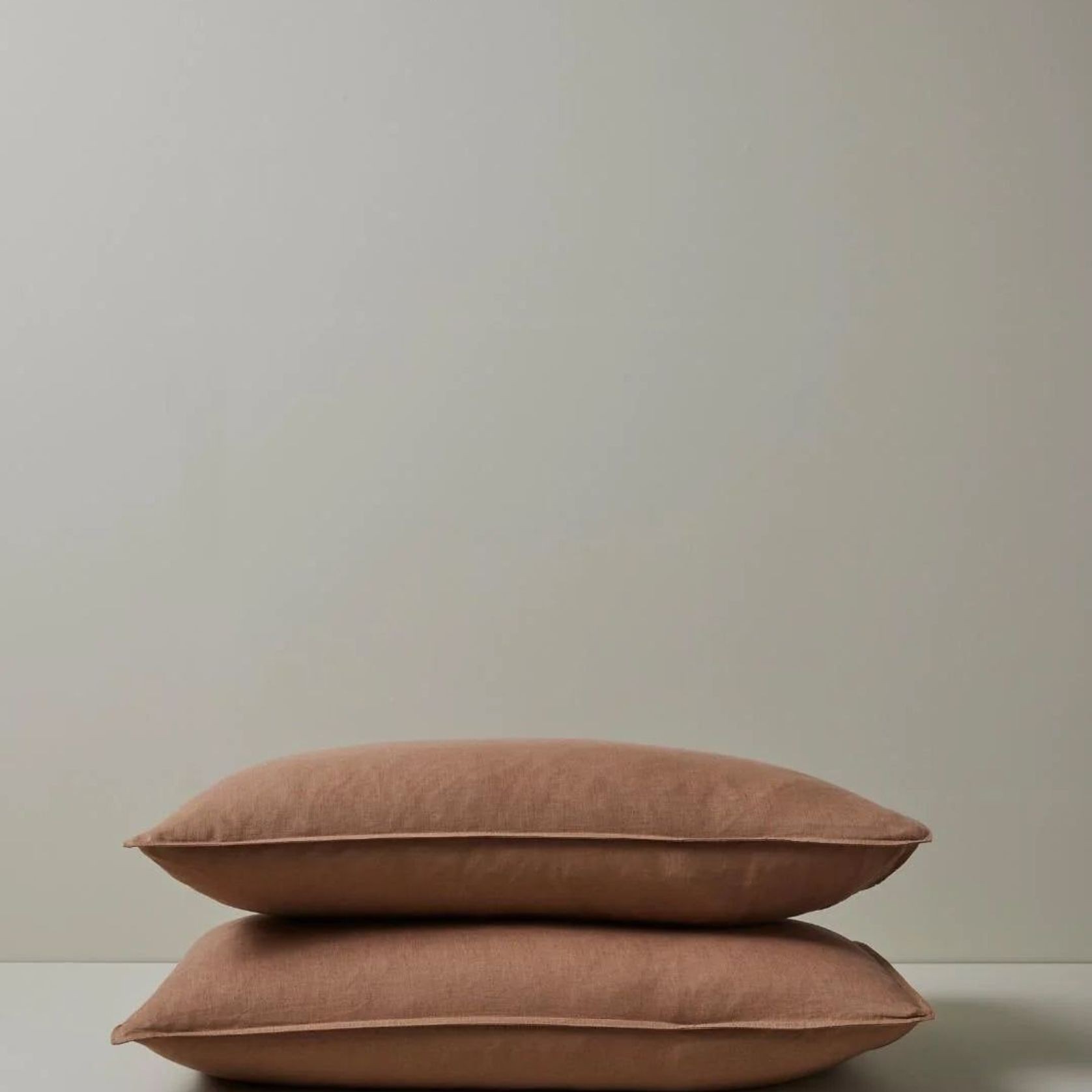 Ravello Pillowcase Pair - Biscuit | Standard, King or Euro gallery detail image