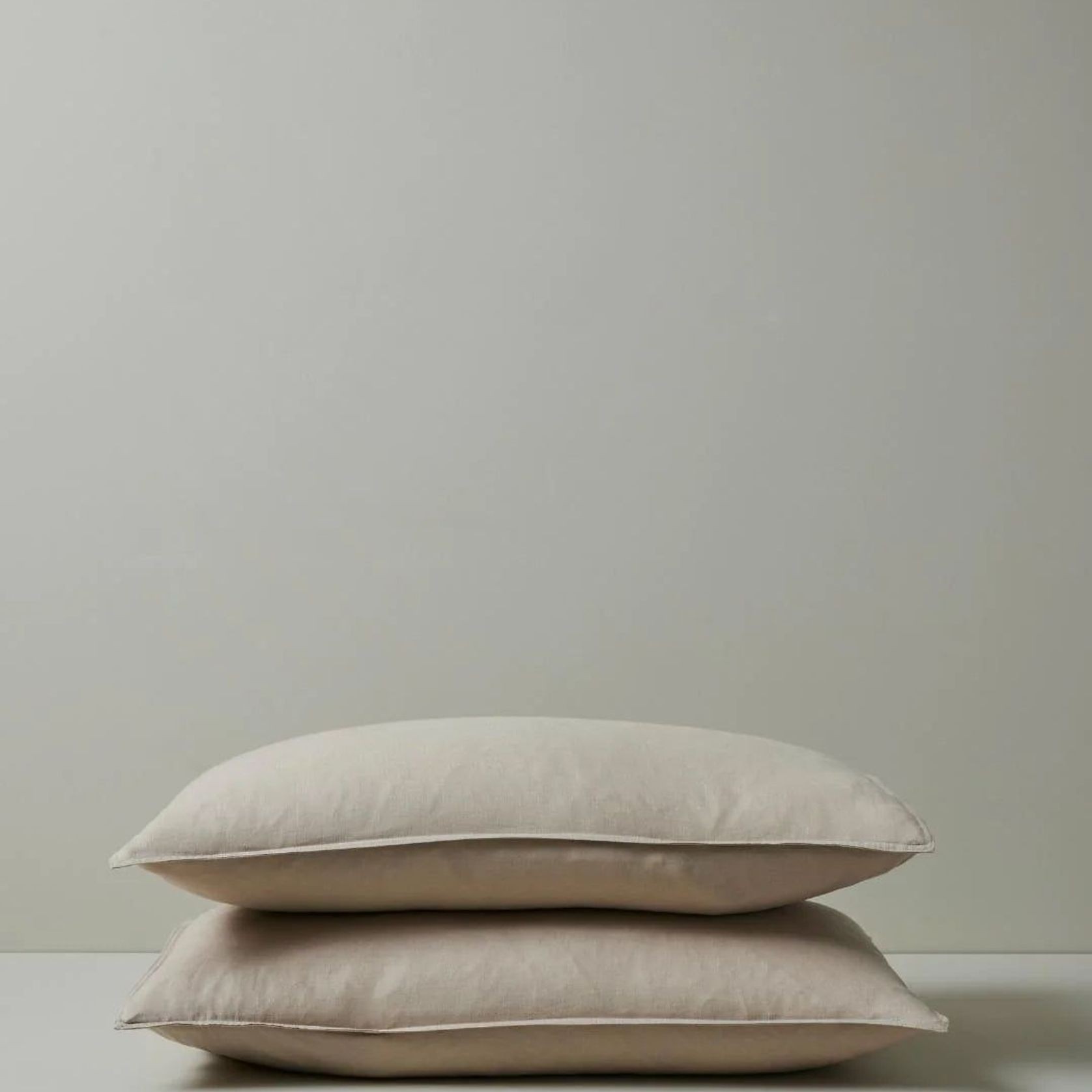 Ravello Pillowcase Pair - Shell | Standard, King or Euro Size gallery detail image