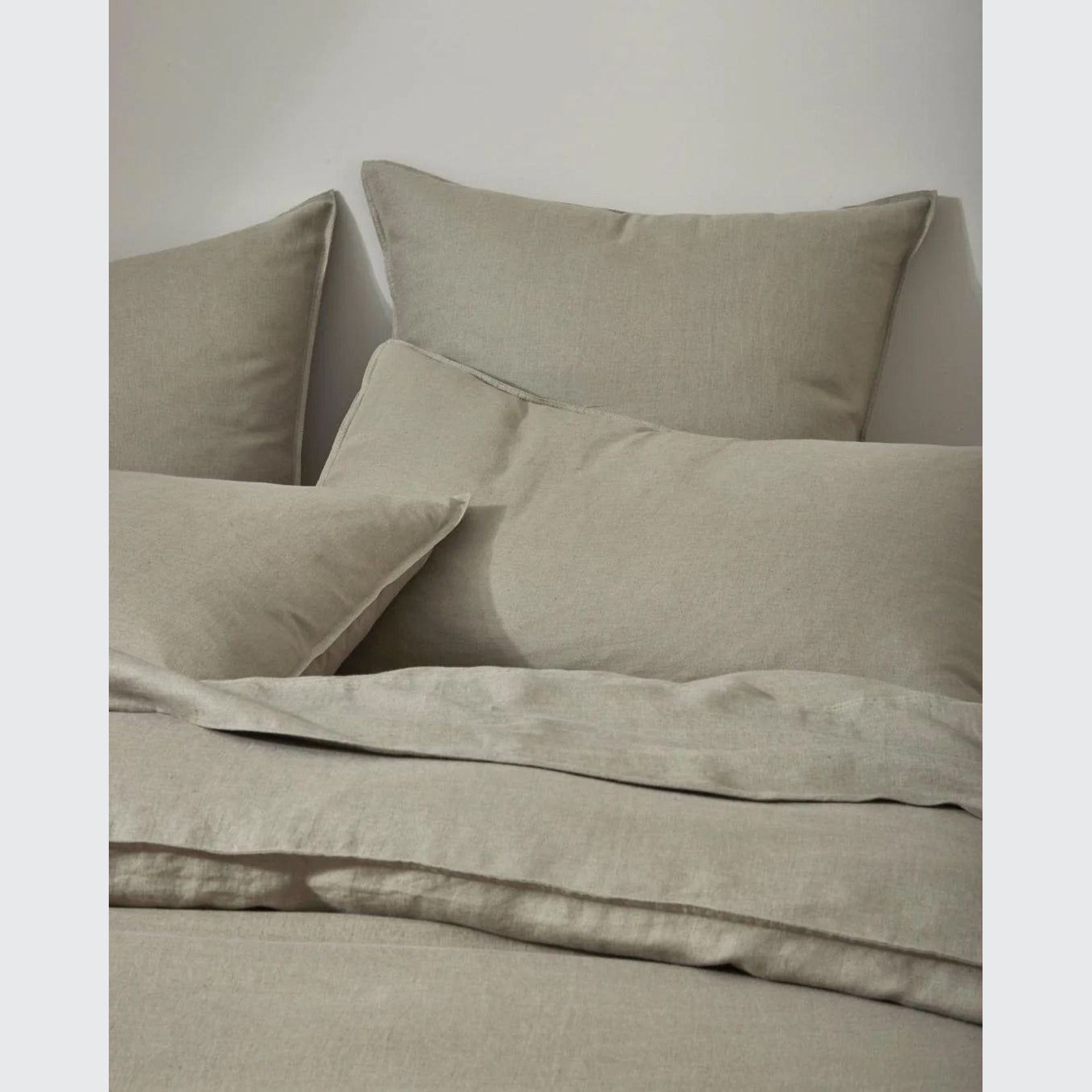 Ravello Pillowcase Pair - Caper | Standard,  King or Euro Size gallery detail image