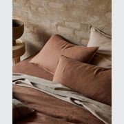 Ravello Pillowcase Pair - Biscuit | Standard, King or Euro gallery detail image
