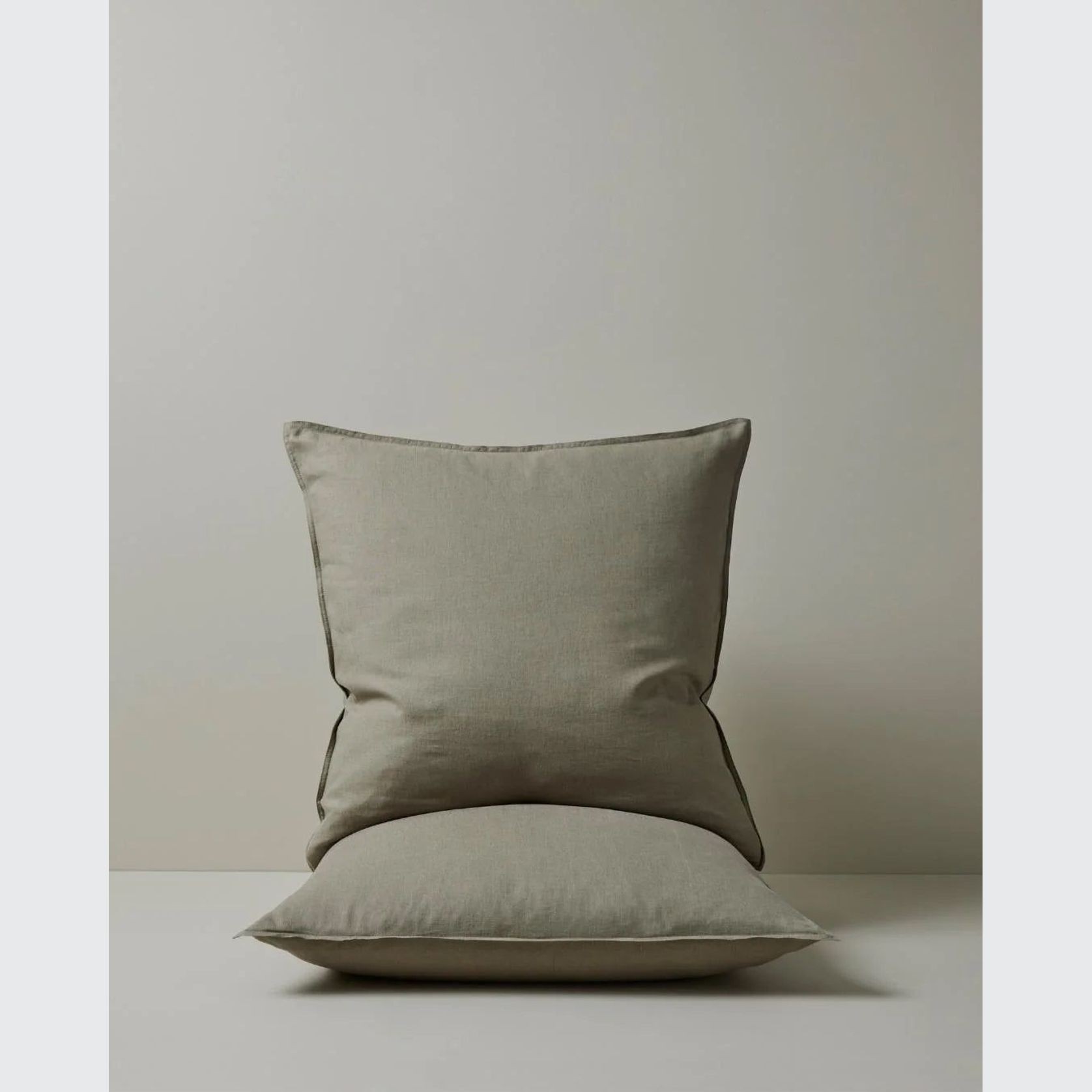 Ravello Pillowcase Pair - Caper | Standard,  King or Euro Size gallery detail image