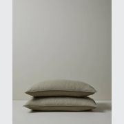 Ravello Pillowcase Pair - Caper | Standard,  King or Euro Size gallery detail image