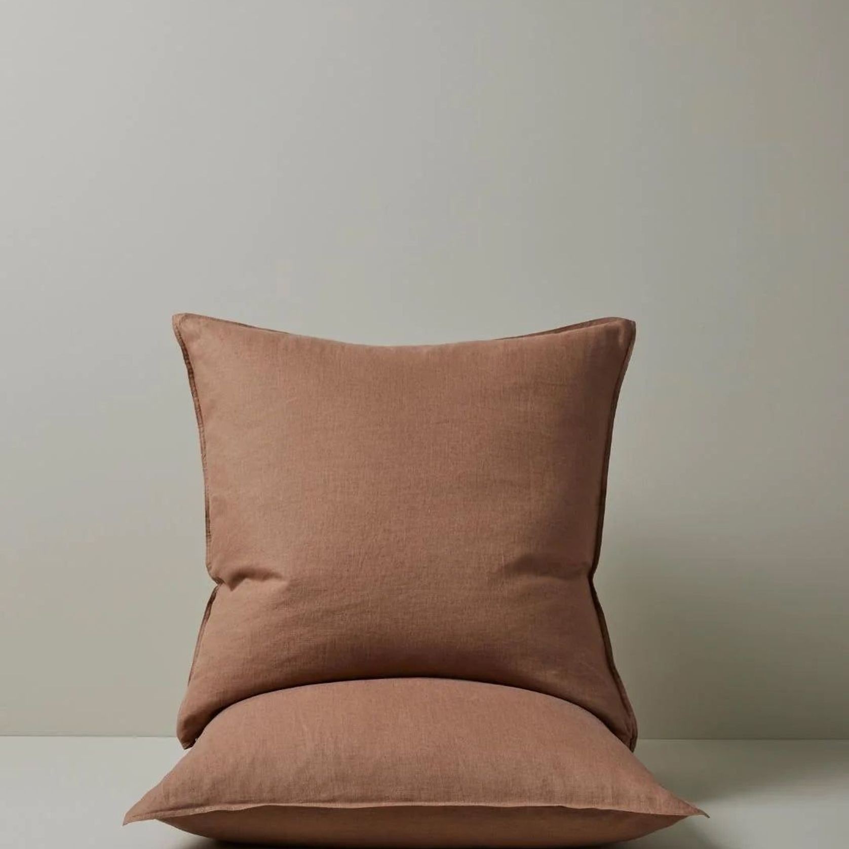 Ravello Pillowcase Pair - Biscuit | Standard, King or Euro gallery detail image