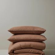Ravello Pillowcase Pair - Biscuit | Standard, King or Euro gallery detail image