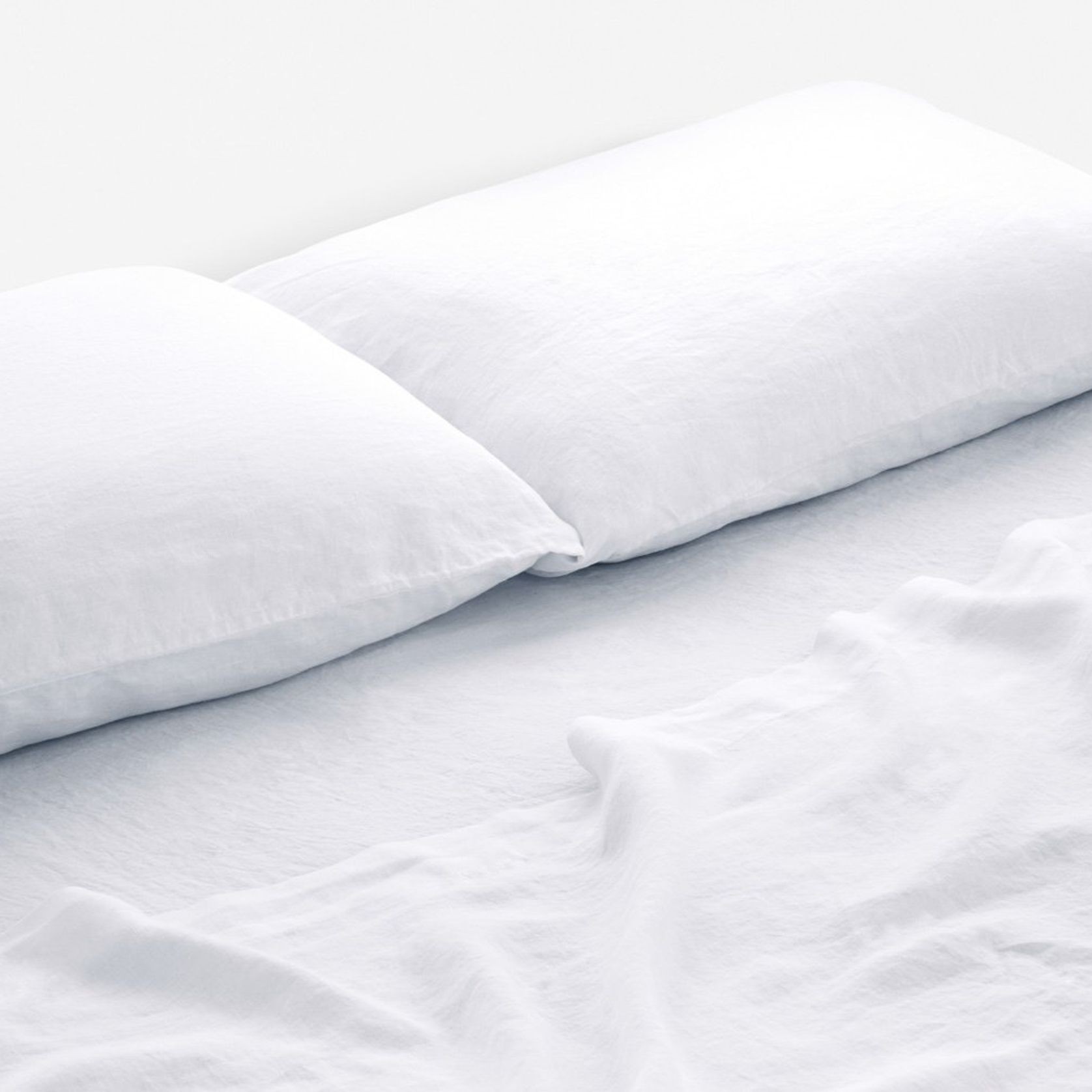 Belgian Linen King Pillow Cases (no flange) gallery detail image