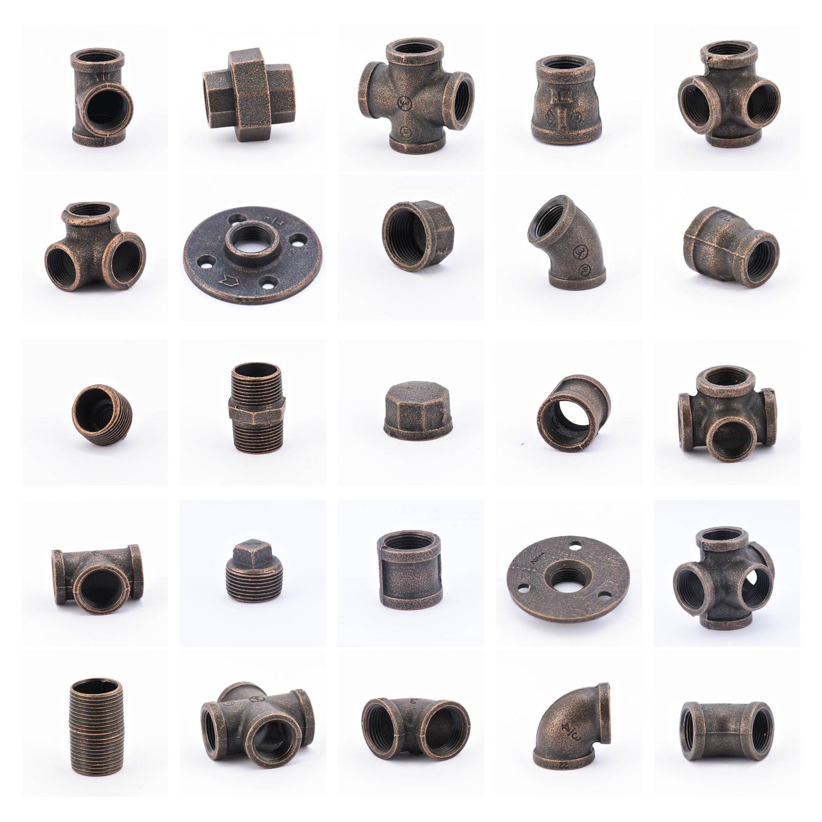 Rustic Bronze Pipe | Fittings gallery detail image