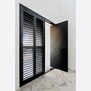 Iron Pivot Entry Doors - Galvanised FWA50 gallery detail image