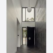 Iron Batten Pivot Entry Doors - Galvanised FWA50 gallery detail image