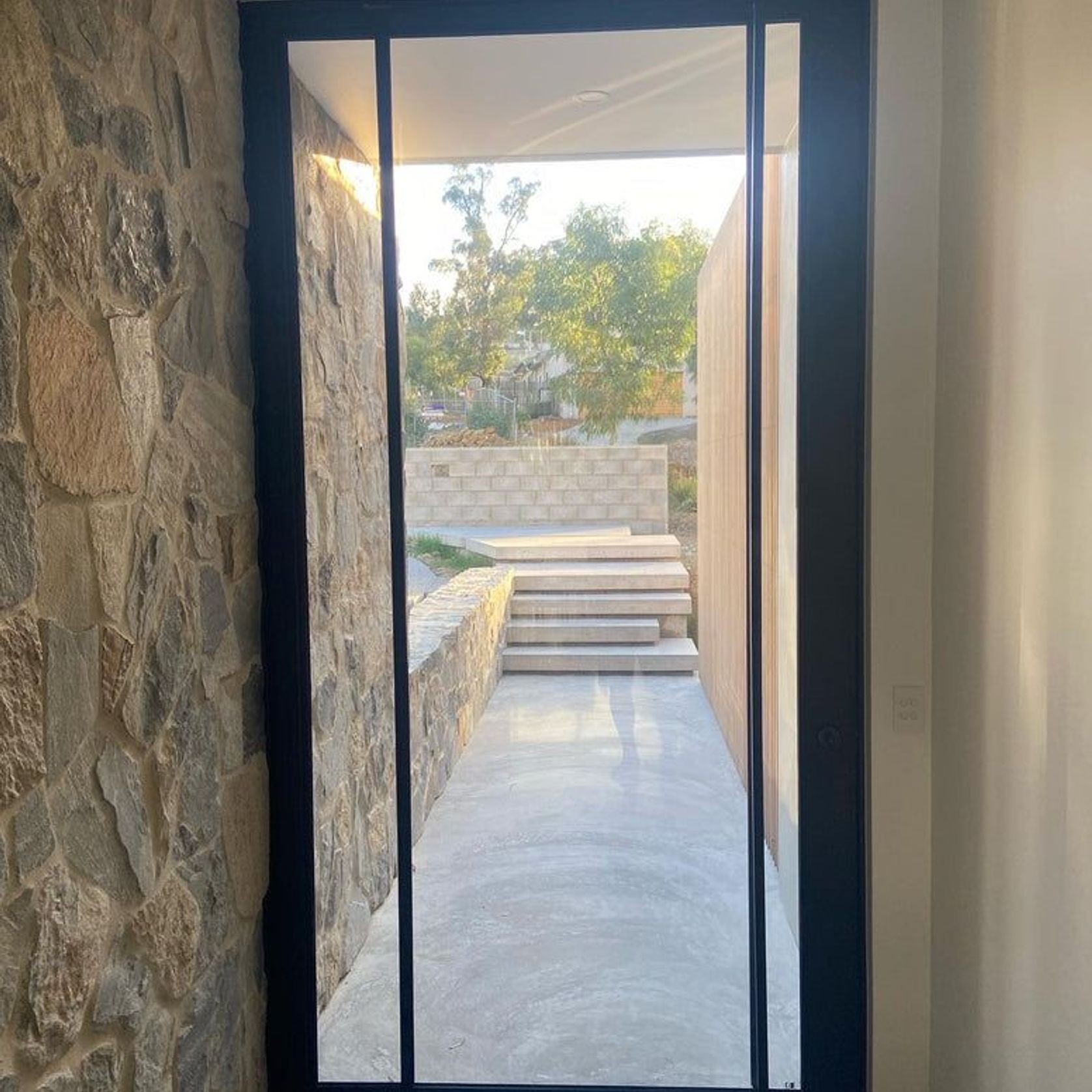 Photo inspiration: Fresh Look at Steel Frame Glass Pivot Doors Galvanised Fps50