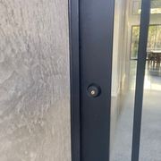 Steel Frame Glass Pivot Doors - Galvanised FPS50 gallery detail image
