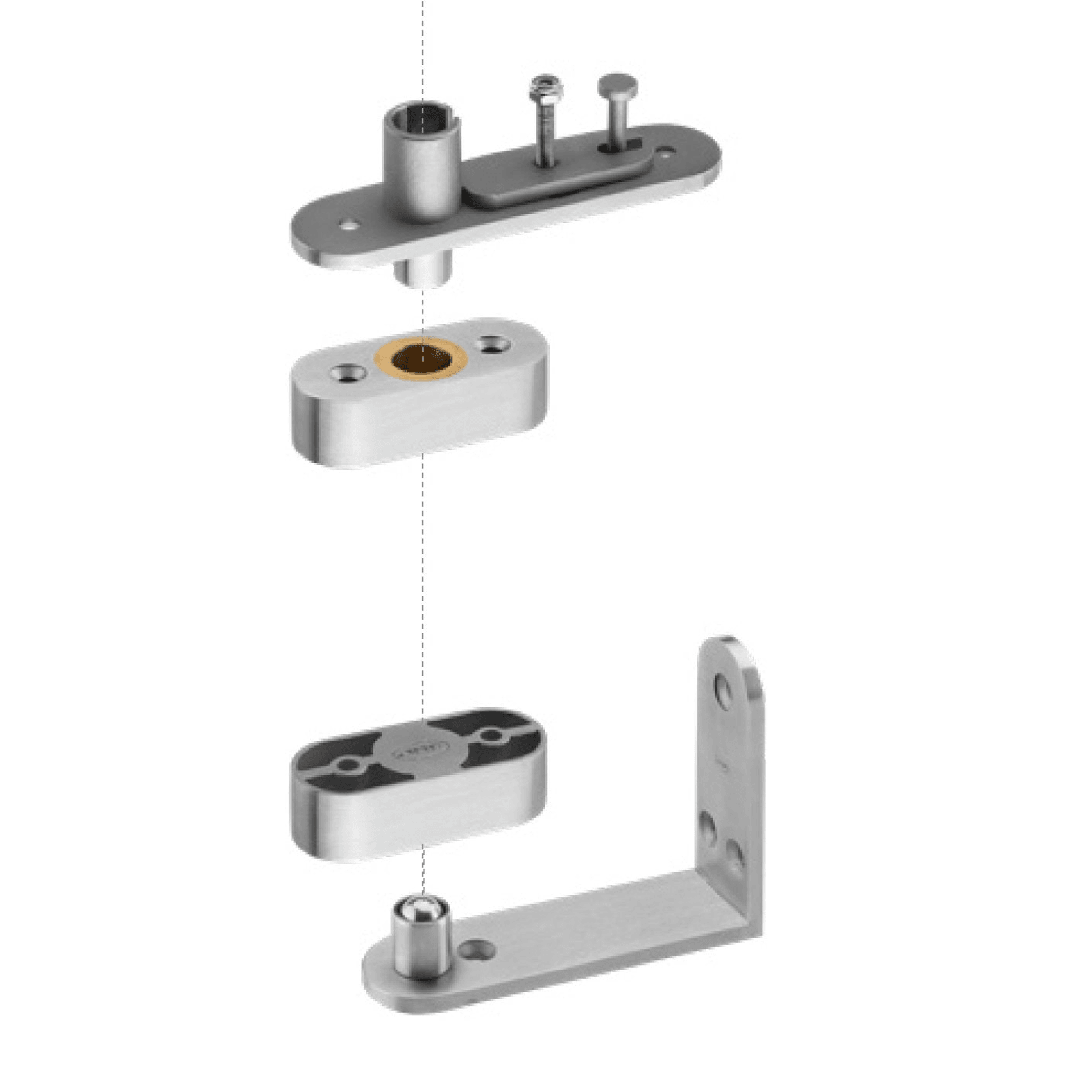 IN.05.202 Pivot System with Door Frame Fixing gallery detail image