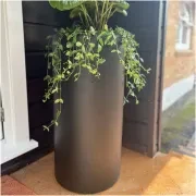 Bianca Cigar Cylinder Pot gallery detail image