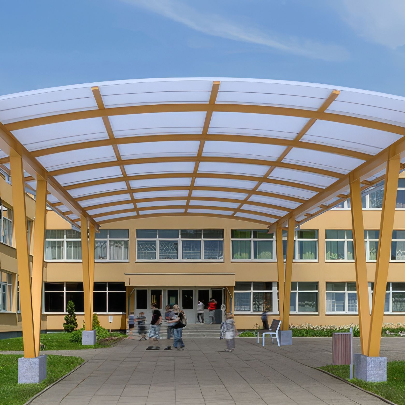 SUNTUF® Profiled Polycarbonate Sheet gallery detail image