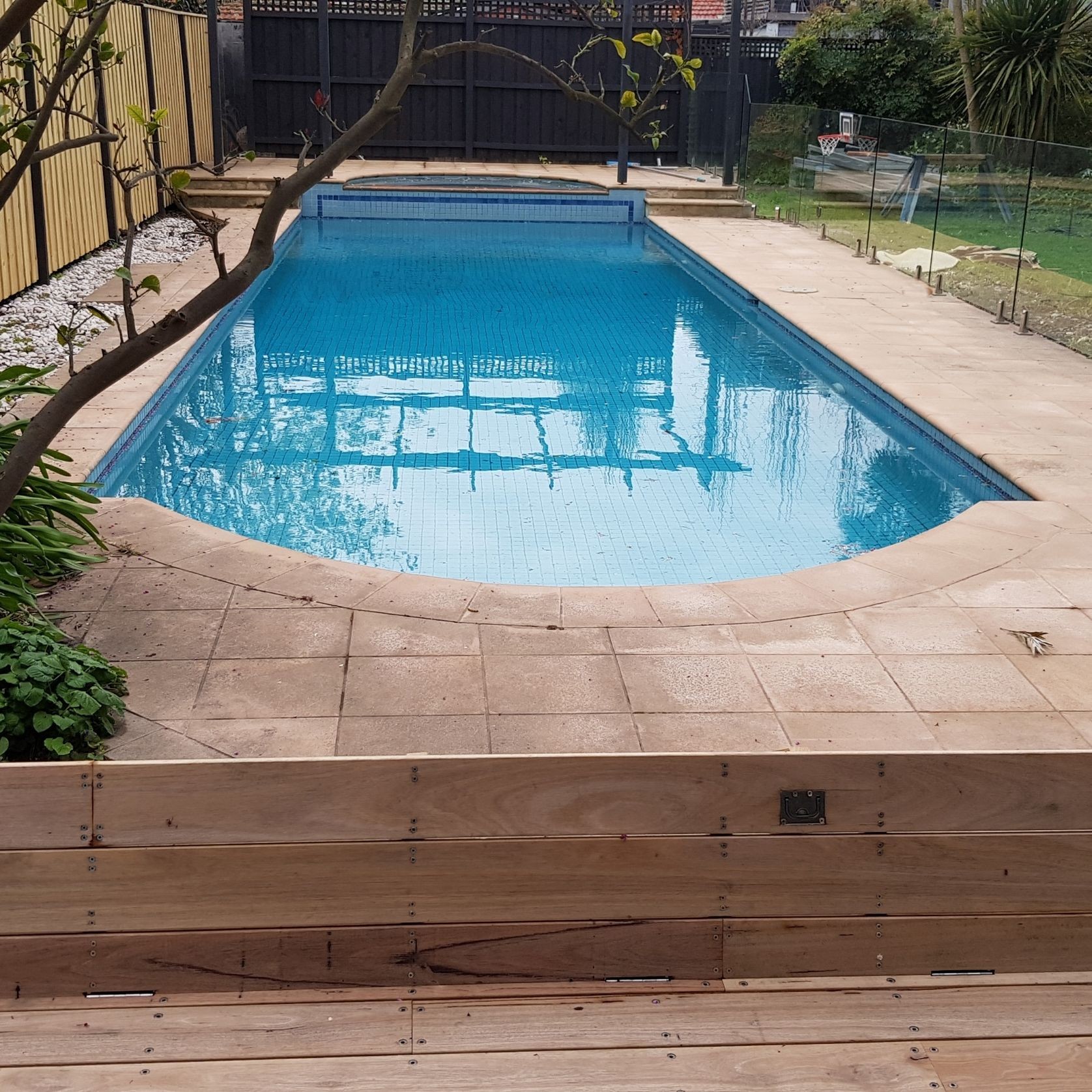 Under Deck UnderCover® Concealed Pool Cover Powered ArchiPro AU