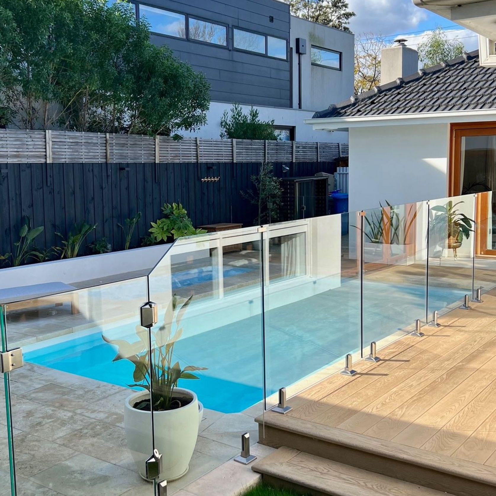 Under Deck UnderCover® Concealed Pool Cover - Manual gallery detail image